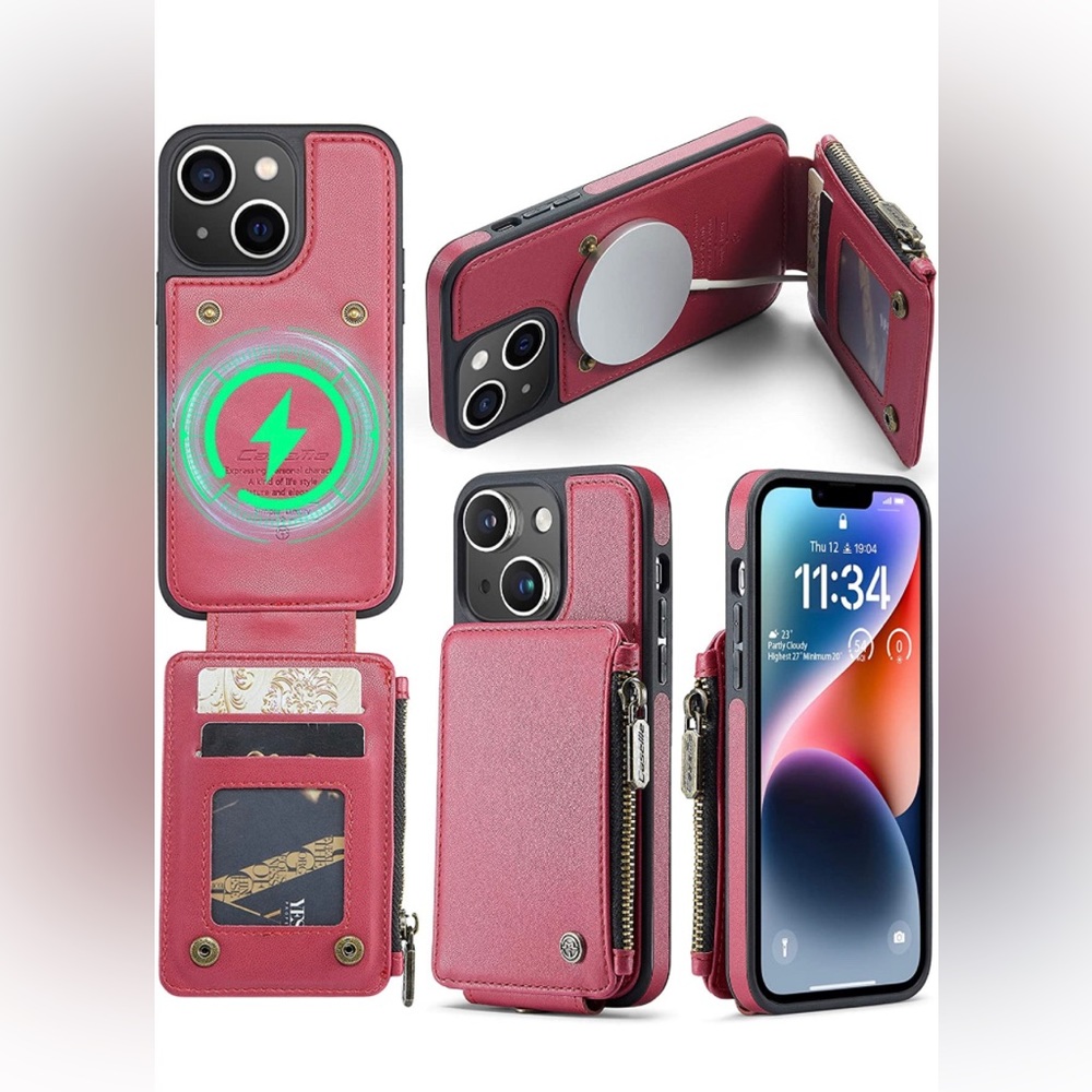 New FLIPALM Wallet Case for iPhone 14 Plus(6.7") Flip Case